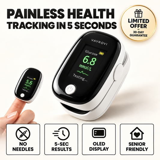 VAYROVI™ PAINLESS GLUCOSE MONITOR
