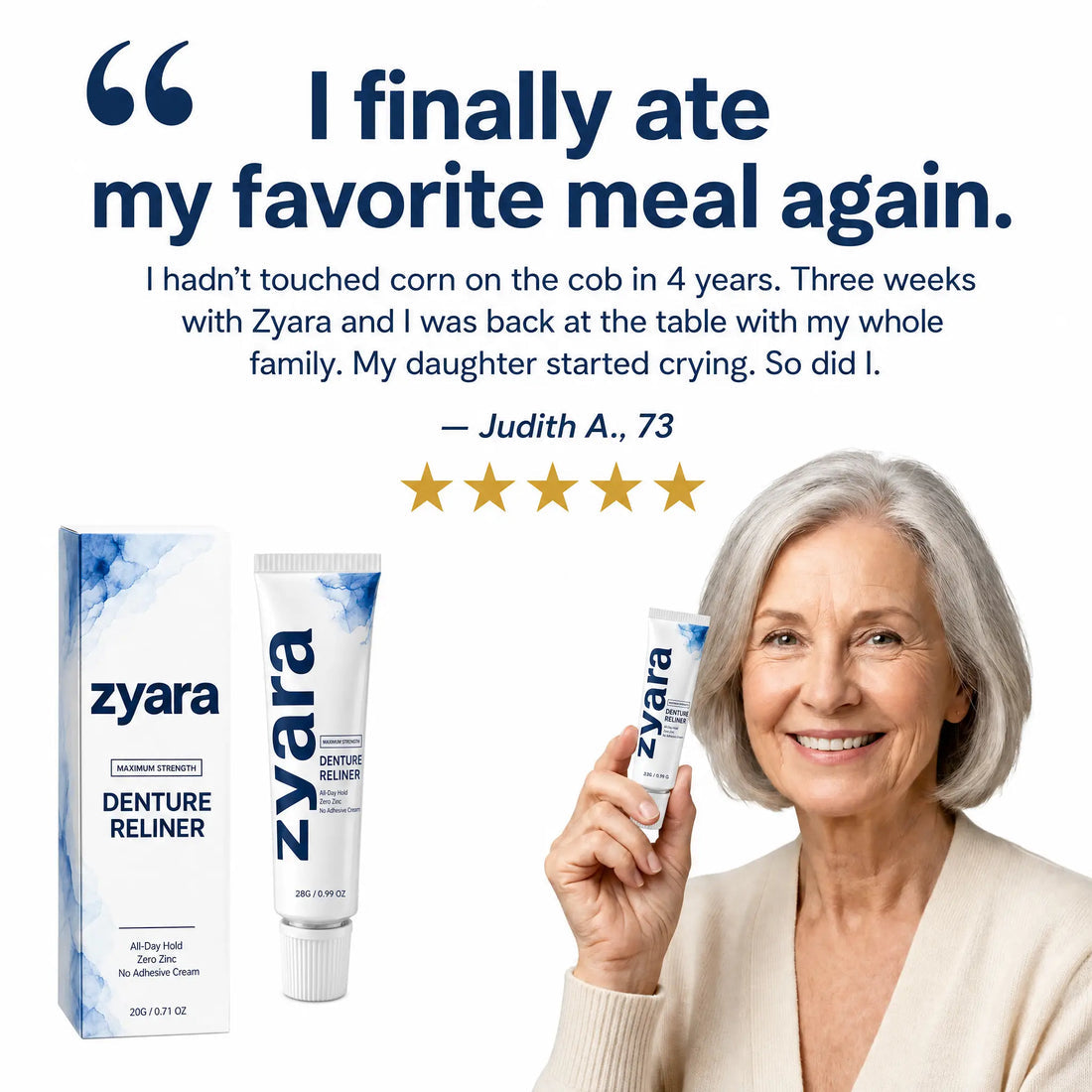 ZYARA™ Denture Reliner